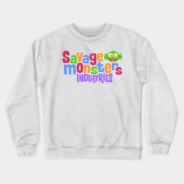 SMI Fun Logo Crewneck Sweatshirt by SavageMonsters